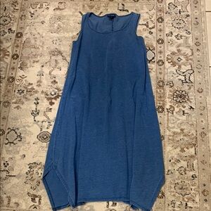 Purejill Indigo Sleeveless Dress